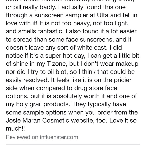 NEW Josie Maran Argan Daily Moisturizer SPF 47 and Sun Boost ATB Jumbo Size - Picture 12 of 14